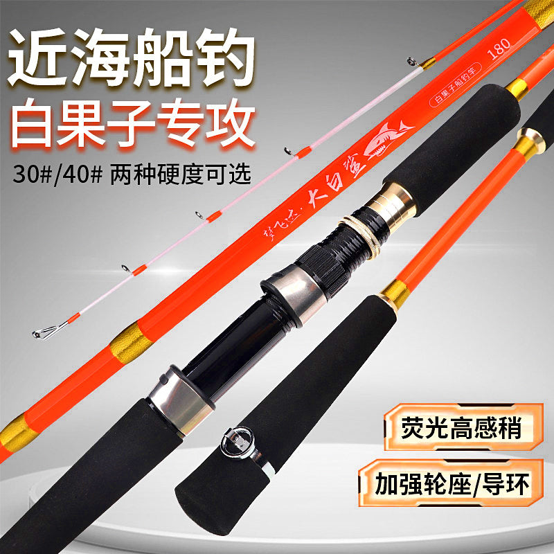 Carbon Boat Fishing Rod, 1.8–2.7 m (5.9–8.9 ft), Rod or Combo – product photo