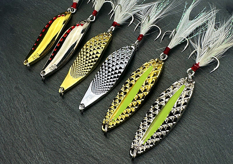 Casting Spoon Lure, 2.5–20 g (0.09–0.71 oz) – product photo