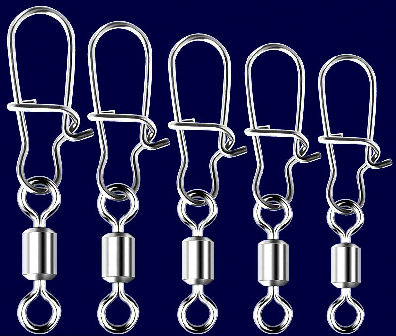 Stainless Steel Snap Swivels, Sizes 14 to 3/0 – product photo