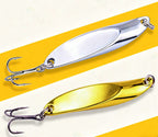 Metal Casting Jig Spoon, 5–20 g (0.18–0.71 oz), Silver or Gold – product photo