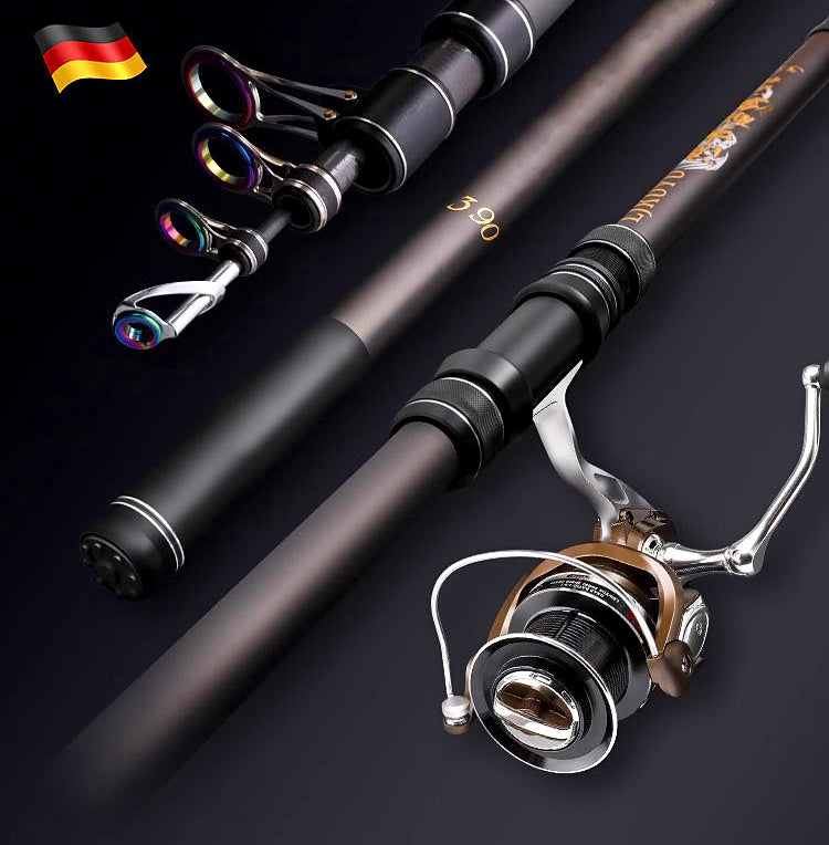 Carbon Casting Rod, Ultra-Hard Action, 3.6–5.4 m (12–18 ft)