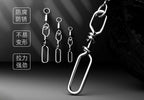Narrow Stainless Steel Lure Snaps for Jigs, 10 / 20 Pack – product photo