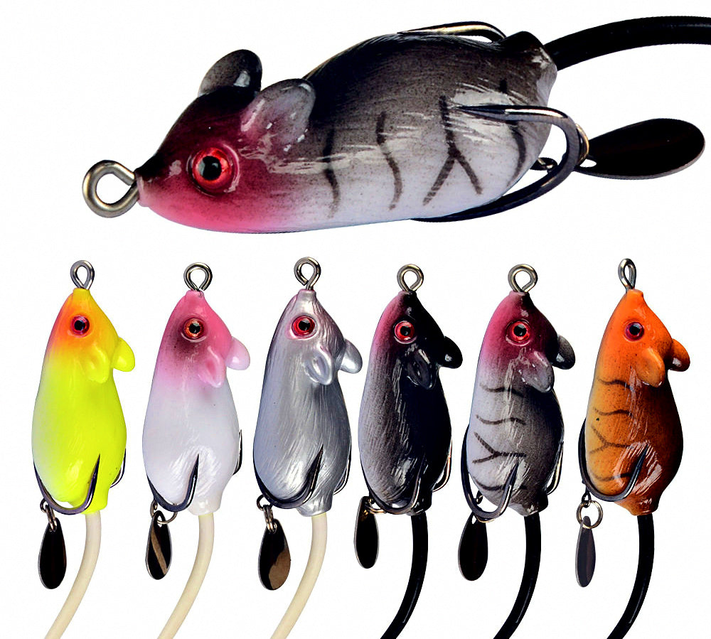 Rat Frog Lure with Double Barbed Hooks, 5.5 cm, 10.5 g (0.37 oz) – product photo