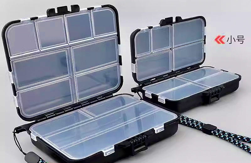 Double-Layer Mini Tackle Box for Hooks & Small Lures – product photo