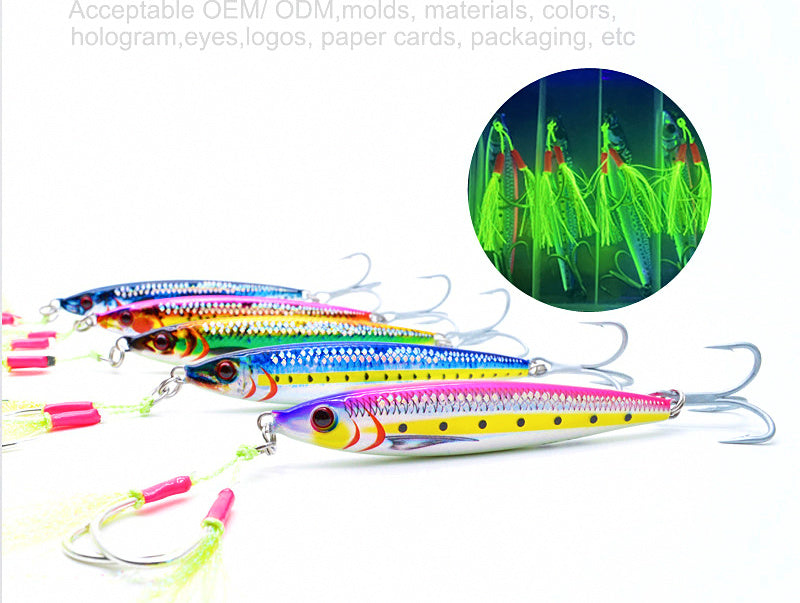 Fast-Sink Metal Speed Jig, 60–100 g (2.1–3.5 oz) – product photo