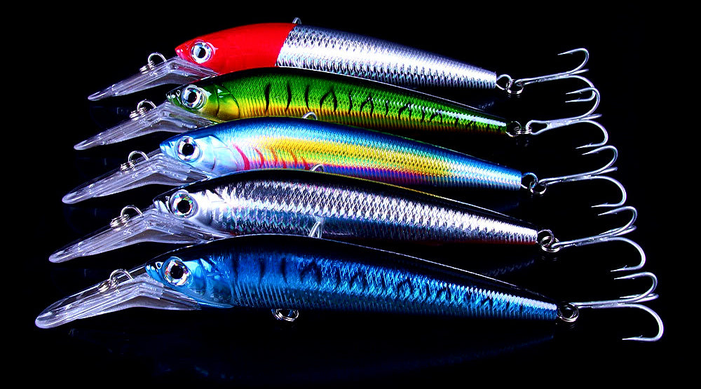 Deep Diving Minnow Lure, 18 cm (7.1 in), 41 g (1.4 oz) – product photo