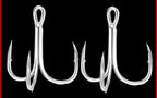 Treble Hooks, 5X Strong, Rust-Resistant, 20 or 50 Pack – product photo