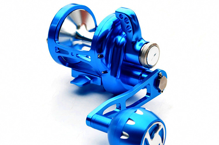 Saltwater Conventional Reel, 4.9:1, 11 Bearings, Aluminum – product photo