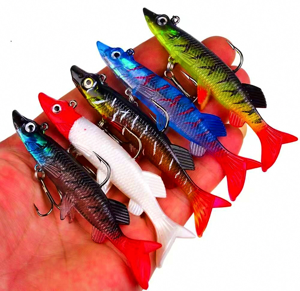 Soft Bait Lead Fish Lure Set, 15 g (0.53 oz) – product photo