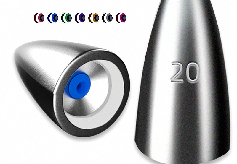 Bullet Sinker with Plastic Core, 3.5–20 g (0.12–0.7 oz) – product photo