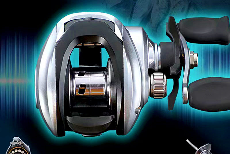 Baitcasting Reel, Magnetic Brake, Metal Spool, Left or Right – product photo
