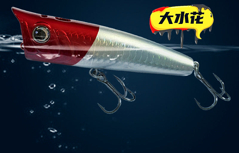 Topwater Walk-the-Dog Popper Lure, 95 mm 21 g (0.74 oz) – product photo