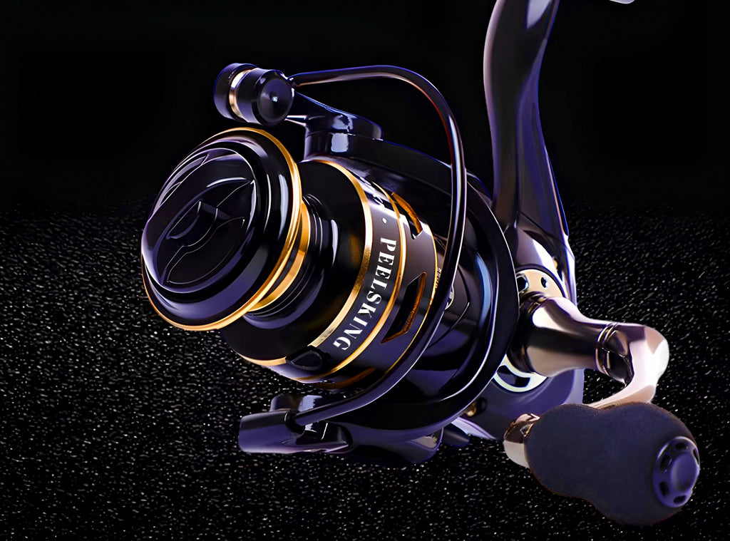 Metal Long Cast Spinning Reel, 2000–7000 Series – product photo