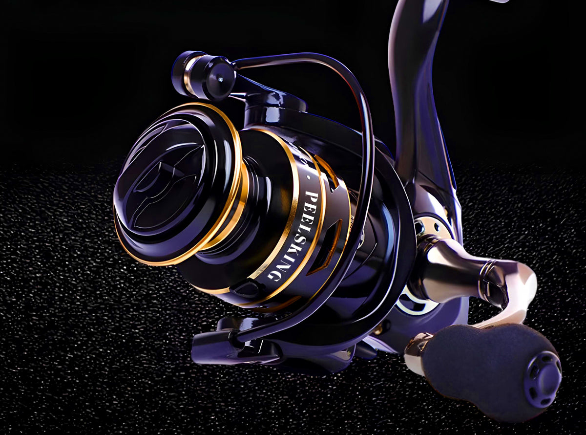 Metal Long Cast Spinning Reel, 2000–7000 Series – product photo