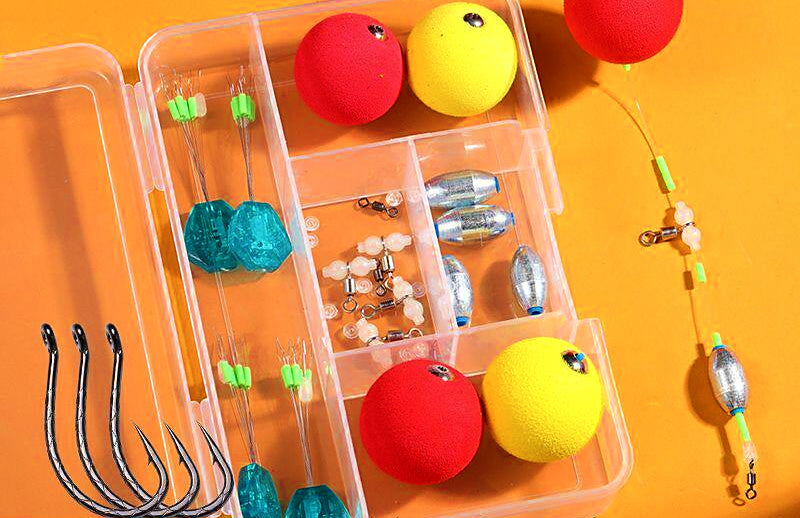 Floating Shrimp Ball Rig Set, Inverted Hook, No Float Tuning – product photo