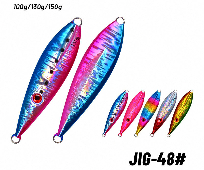 Fast-Sinking Metal Jig, 100–150 g (3.5–5.3 oz) – product photo
