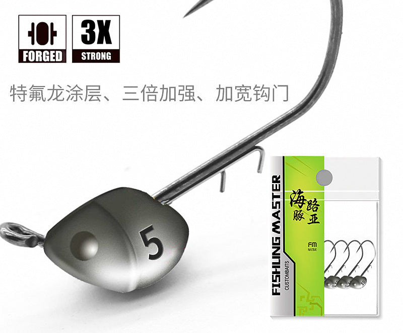 Ned Jig Heads, 1.8–10 g (0.06–0.35 oz), 5-Pack – product photo