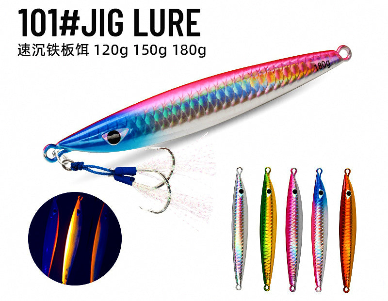 Slow Pitch Jig, 120–180 g (4.2–6.3 oz) – product photo