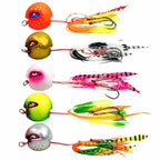 Glow Slow Pitch Metal Jig, 100–200 g (3.5–7.1 oz)