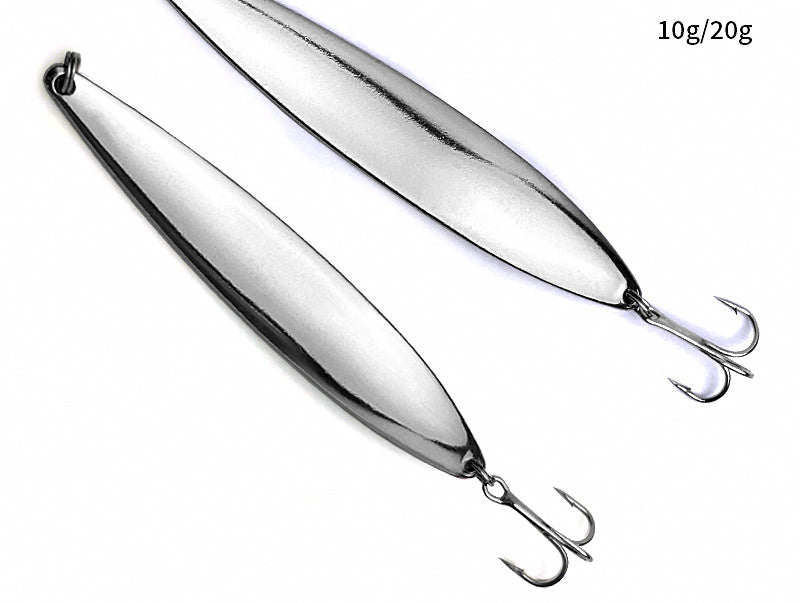 Willow Leaf Casting Spoon, 10 g (0.35 oz) & 20 g (0.7 oz) – product photo
