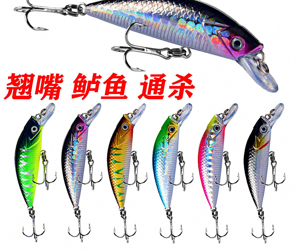 Slow Sinking Minnow Lure, 6 cm (2.4 in), 6 g (0.2 oz) – product photo