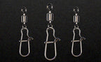 Brass Fishing Snap Connectors, Interlock Snaps, Sizes 2–14 – product photo