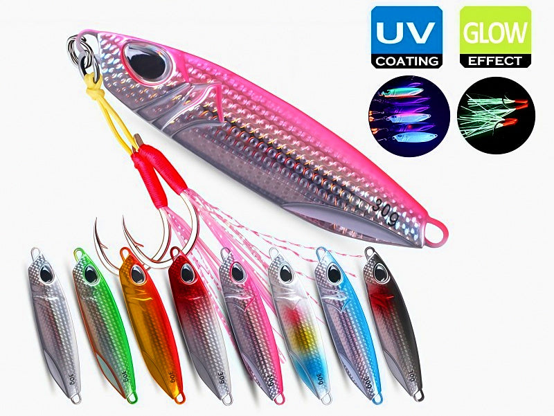 Casting Jig with Front Double Hooks, 10–40 g (0.4–1.4 oz) – product photo
