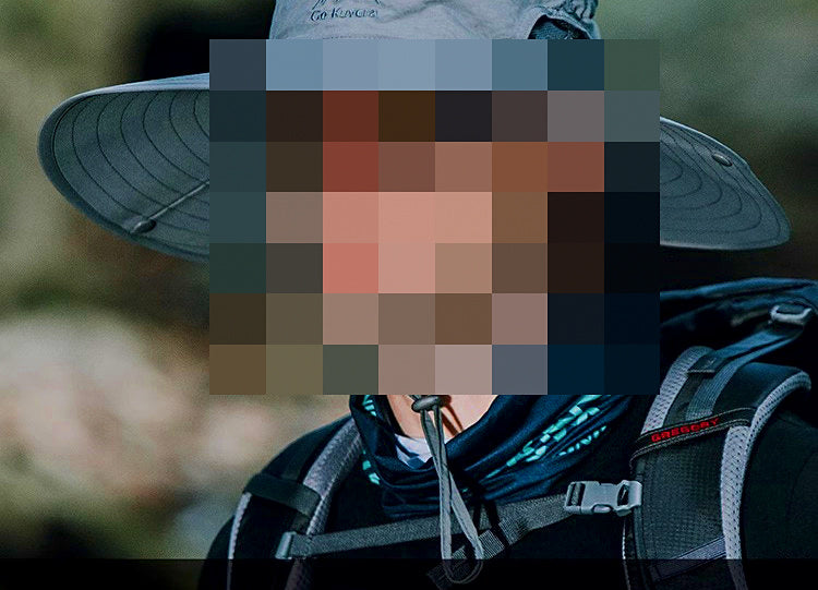 Wide Brim Nylon Bucket Hat for Fishing and Sun Protection – product photo