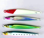 Slow Pitch Jig, 200 g (7.1 oz), Glow Red Head or Yellow-Green Back – product photo