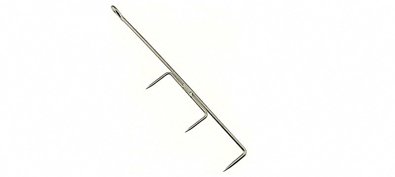 Bait Keeper Pins for Cutlassfish Tenya Rigs, Matte Tin – product photo