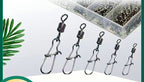 Stainless Steel Swivel & Safety Snap Kit, 50 or 100 pcs – product photo