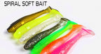 Threaded T-Tail Grub Soft Bait, 3.5–7.5 cm (1.4–3.0 in) – product photo