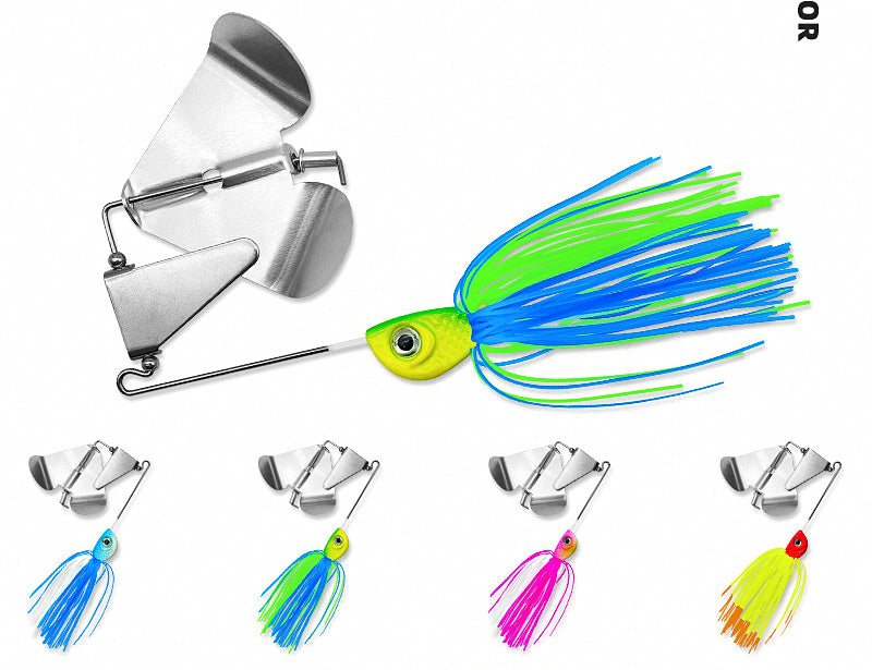 Topwater Buzzbait Lure with Lead Head, 16 g (0.56 oz) – product photo