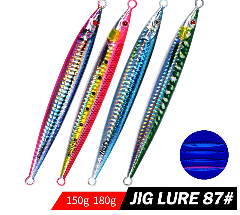 3D Printed Slow Pitch Jig, 150 g and 180 g (5.3 oz, 6.3 oz) – product photo