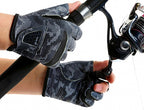 Sun Protection Fishing Gloves, Open Finger Styles – product photo