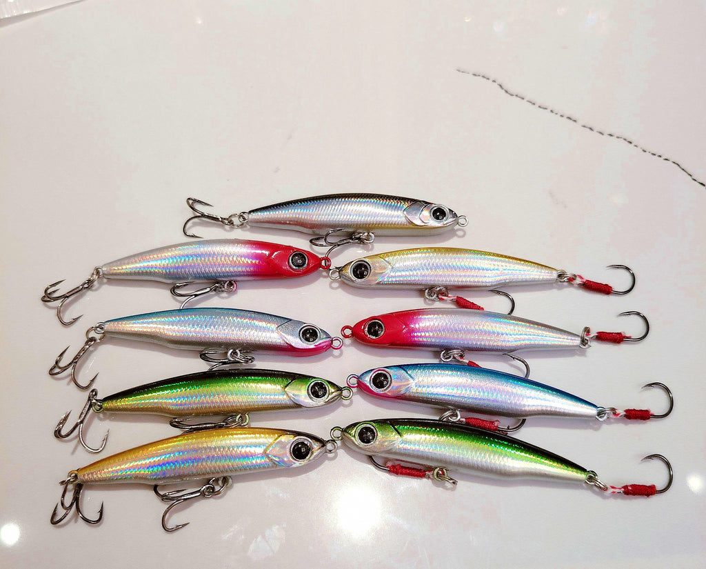 Sinking Pencil Lure, 3.5–8.5 g (0.12–0.30 oz), Single/Treble Hook – product photo