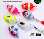Fish Head Metal Jig, 100–300 g (3.5–10.6 oz) – product photo