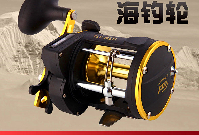 Line Counter Conventional Reel, All-Metal, Jigging/Trolling – product photo