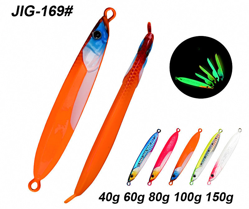 Slow Pitch Metal Jig, 40–150 g (1.4–5.3 oz) – product photo