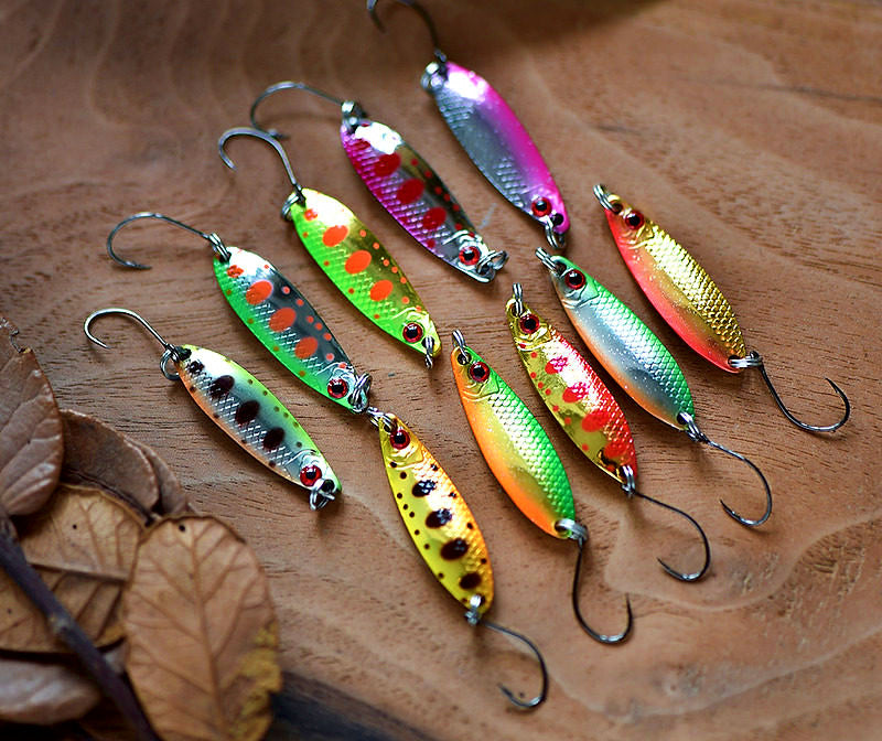 Copper Spoon Lure, Willow Leaf, 2.5–5 g (0.09–0.18 oz) – product photo