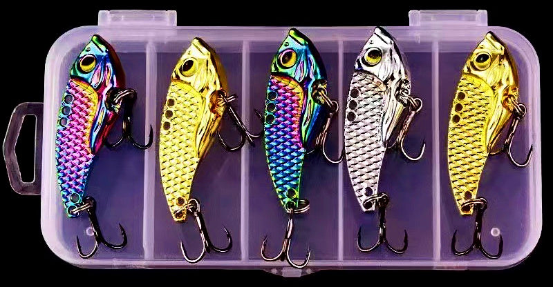Metal VIB Blade Bait 5-Pack, 5–15 g (0.18–0.53 oz) – product photo