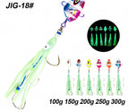 Slow Pitch Jig with Hooks, 100–300 g (3.5–10.6 oz) – product photo