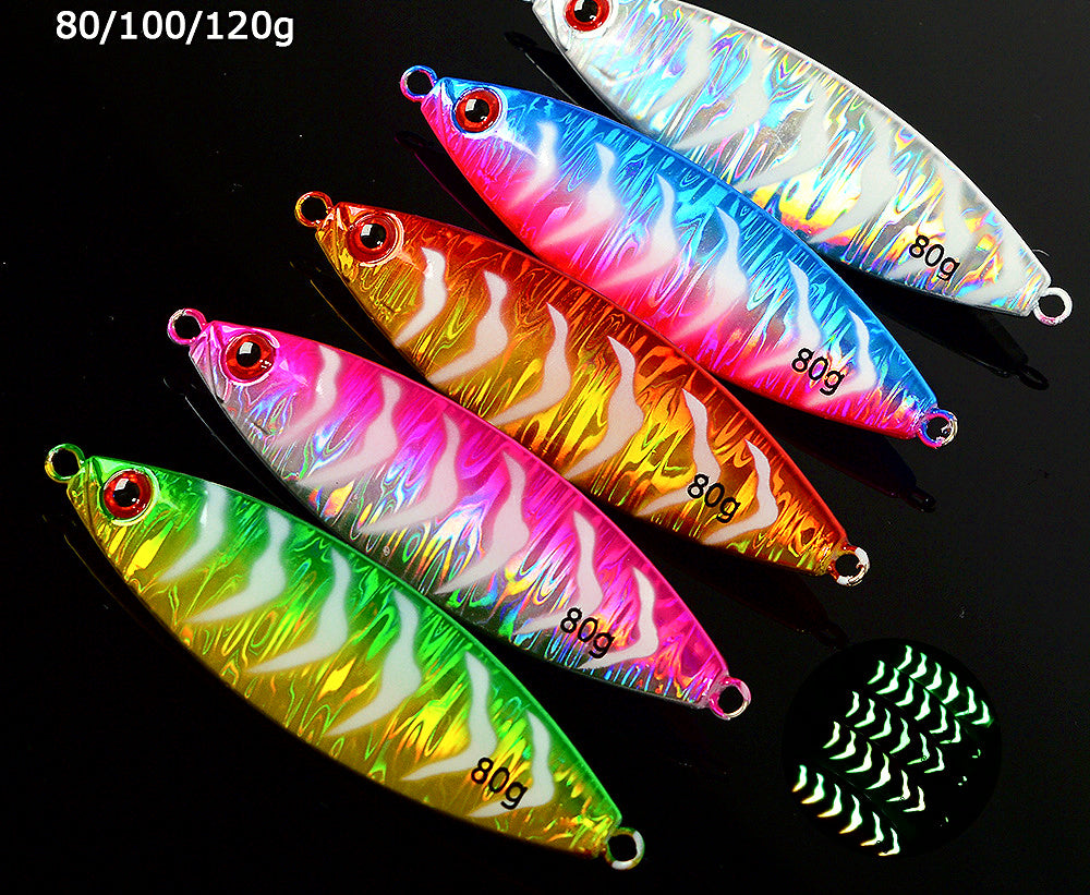 Slow Pitch Jig, 80–120 g (2.8–4.2 oz), Glow – product photo