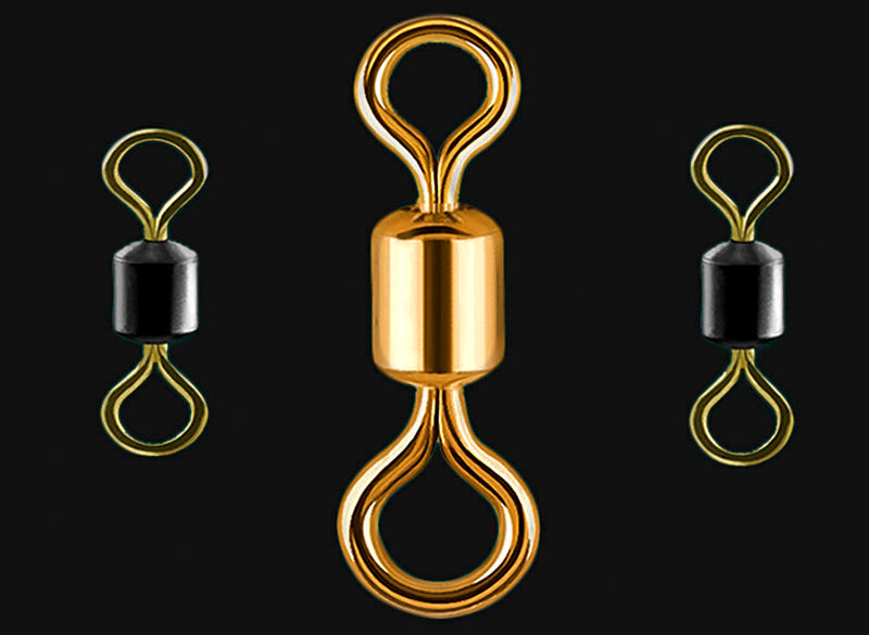 Figure-8 Swivel Connectors, Size 8 & 10, 20-Pack – product photo