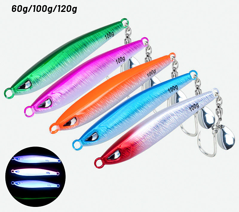 Sardine Style Fast Retrieve Metal Jig, 60–120 g (2.1–4.2 oz) – product photo