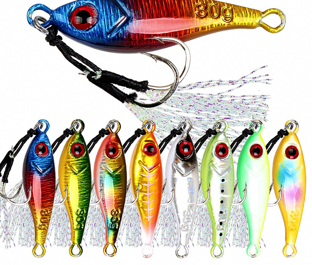 Glow Casting Jig with Double Hooks, 7–30 g (0.25–1.06 oz) – product photo