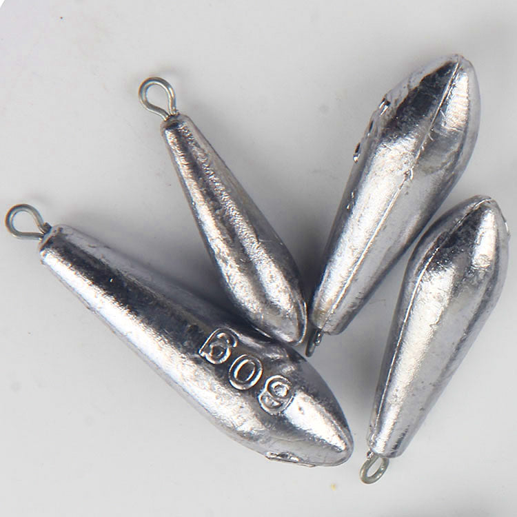 Lead Willow Leaf Sinker with Eye, 0.35–10.6 oz (10–300 g) – product photo