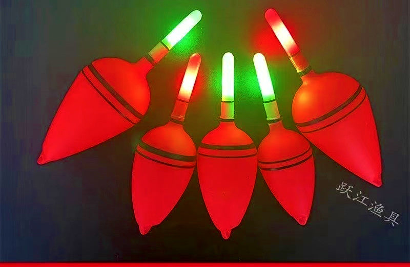 Electronic Night Fishing Float, Red or Green Light, 20–110 g – product photo