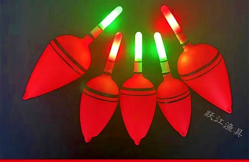 Electronic Night Fishing Float, Red or Green Light, 20–110 g – product photo