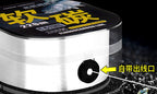 Carbon Leader Line, 220 m (241 yd), Green or Clear – product photo